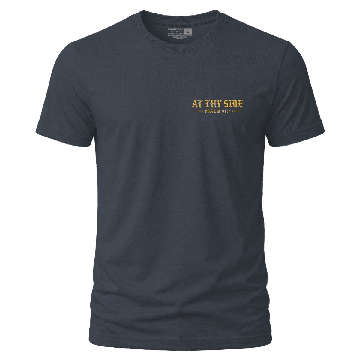 At Thy Side t-shirt, Psalm 91:7 design, additional view 4