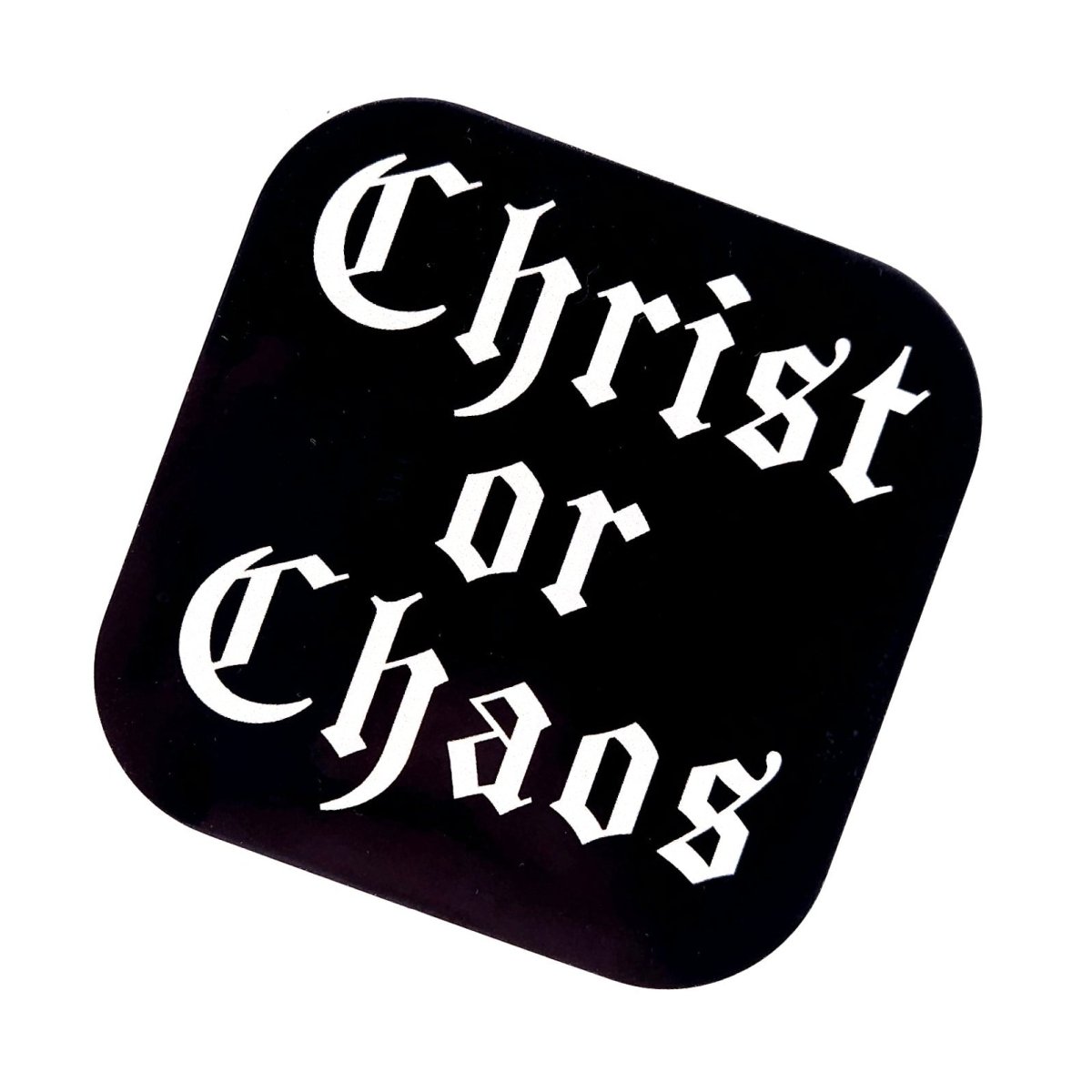 Decal - Christ or Chaos - Decal - The Reformed Sage - reformed - reformed_gifts - christian_gifts