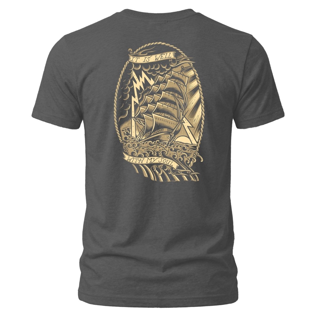 Shirt - It Is Well - Tee - The Reformed Sage - reformed - reformed_gifts - christian_gifts
