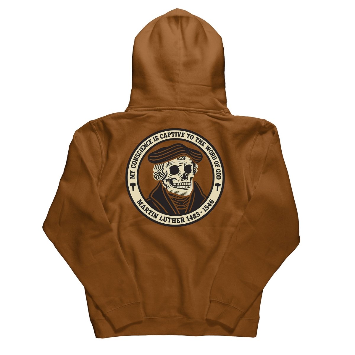 Hoodie - Martin Luther 26 - Hoodie - Righteous Wretch - #reformed# - #reformed_gifts# - #christian_gifts#
