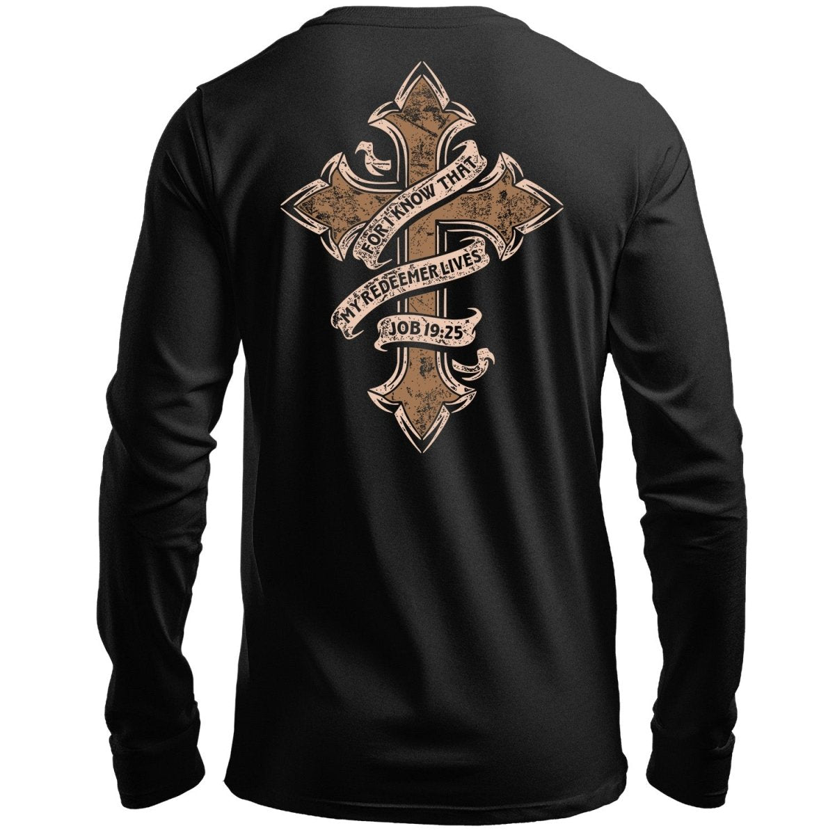 LS - Redeemer - Long Sleeve Tee - The Reformed Sage - reformed - reformed_gifts - christian_gifts