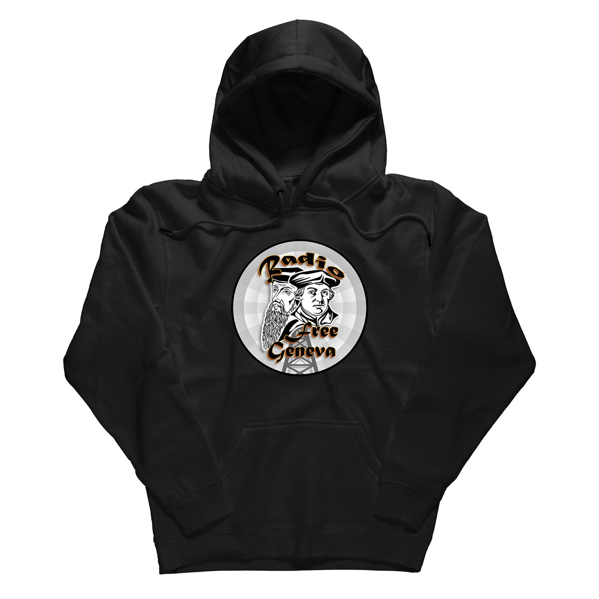 Official Alpha and Omega Ministries Radio Free Geneva Hoodie