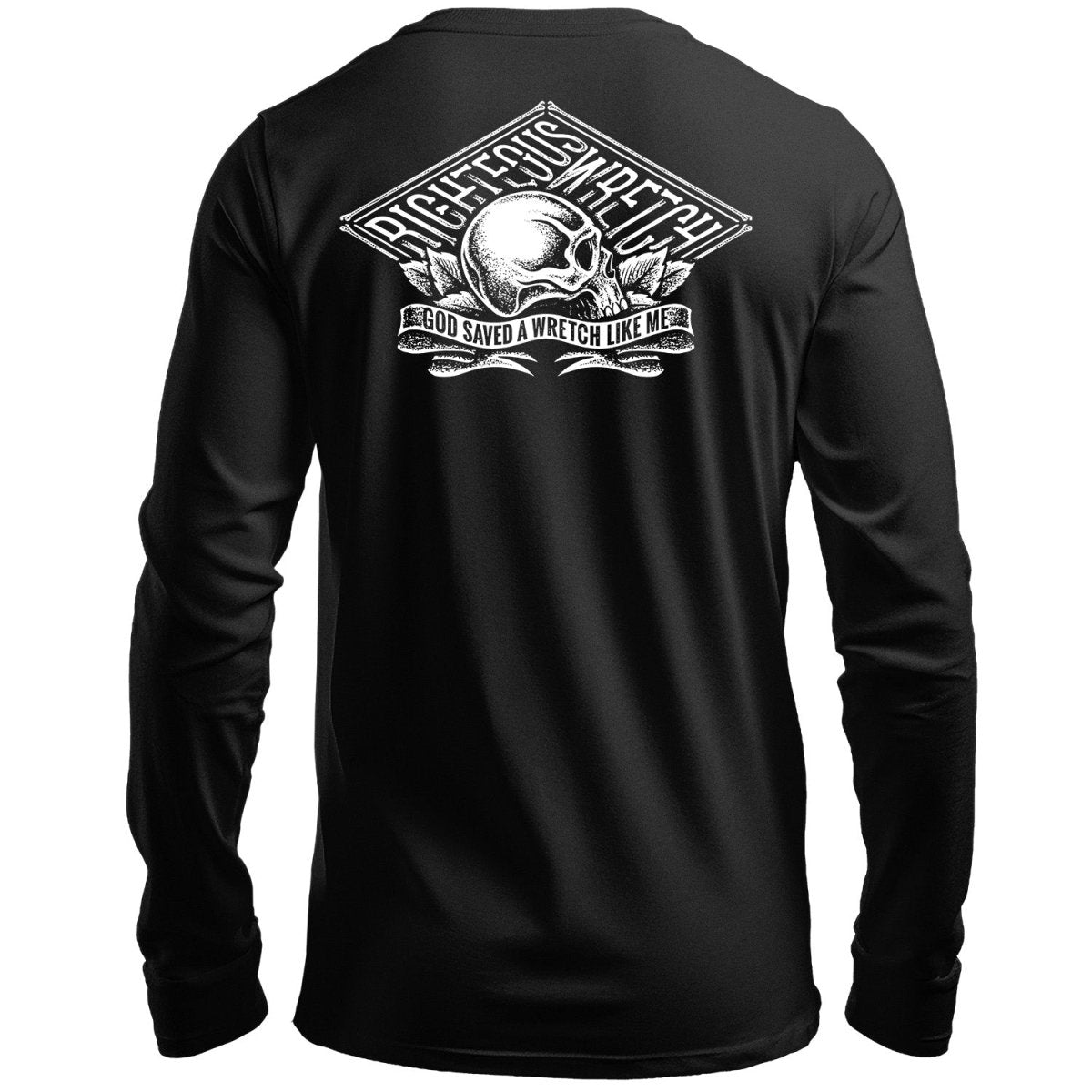 LS - RW Bone Logo - Long Sleeve Tee - The Reformed Sage - reformed - reformed_gifts - christian_gifts