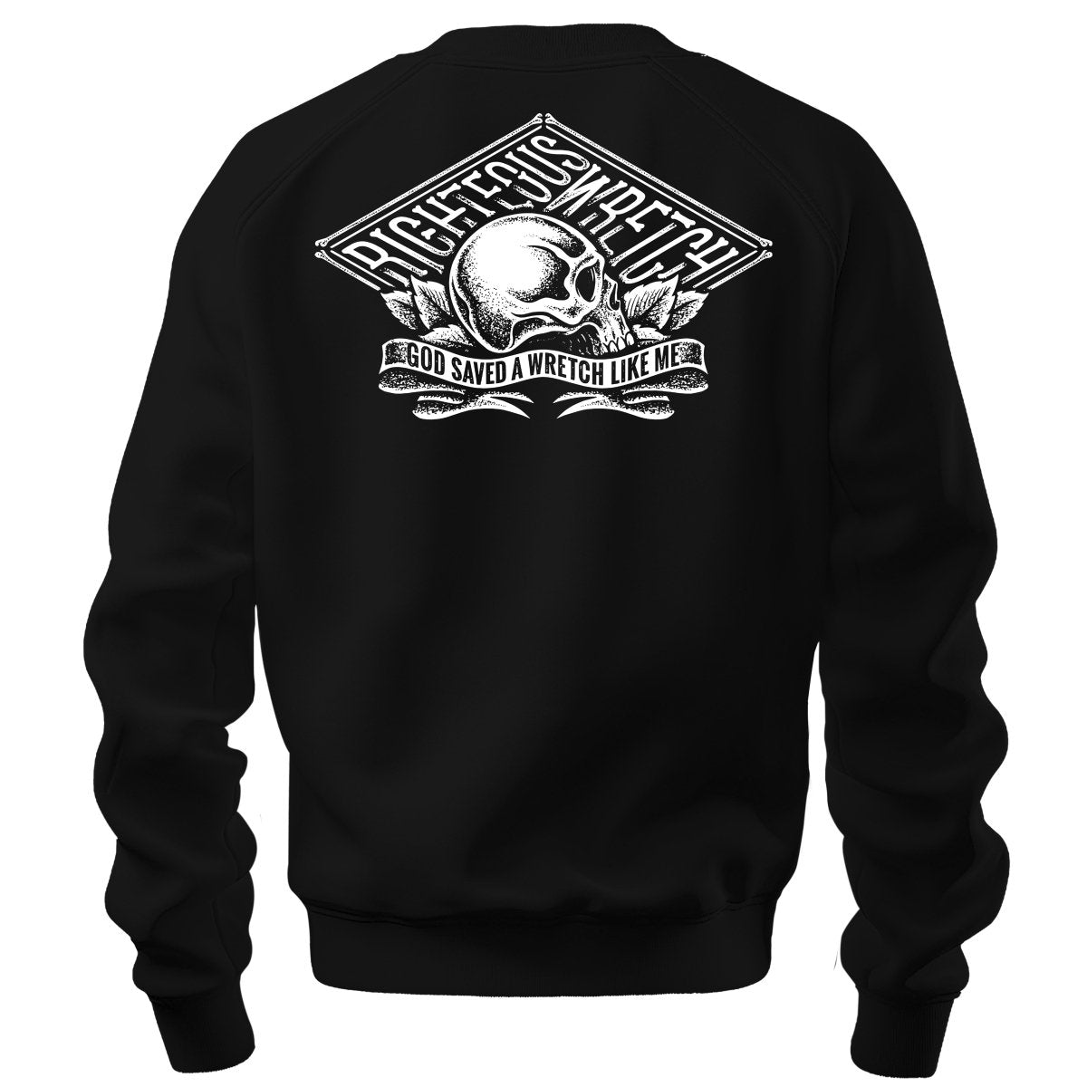 crewneck sweatshirt - RW Bone Logo - Sweatshirt - The Reformed Sage - reformed - reformed_gifts - christian_gifts