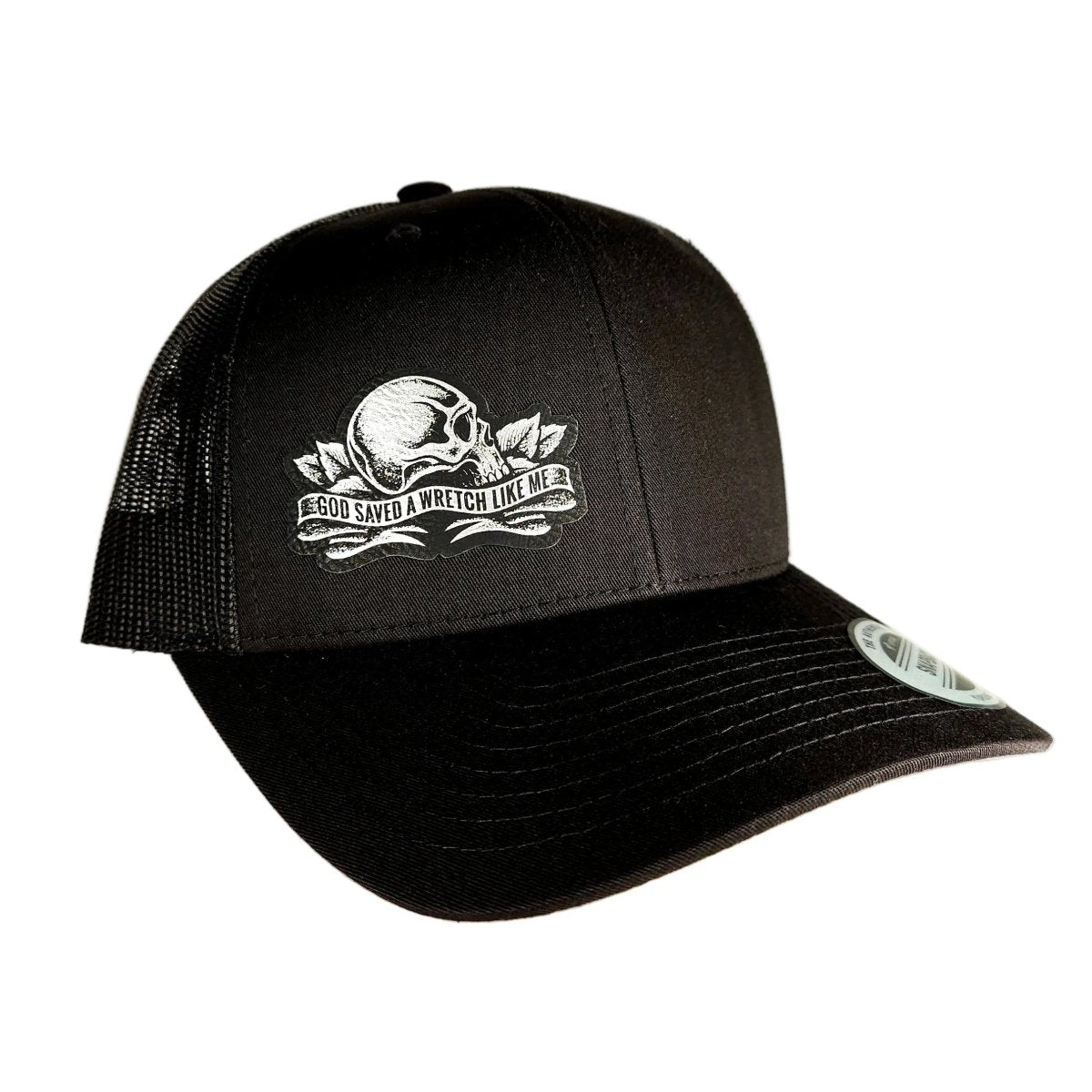 Hat - RW Saved - Patch Hat - Righteous Wretch - reformed - reformed_gifts - christian_gifts