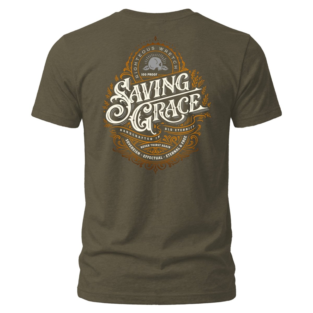 Shirt - Saving Grace - Tee - The Reformed Sage - reformed - reformed_gifts - christian_gifts
