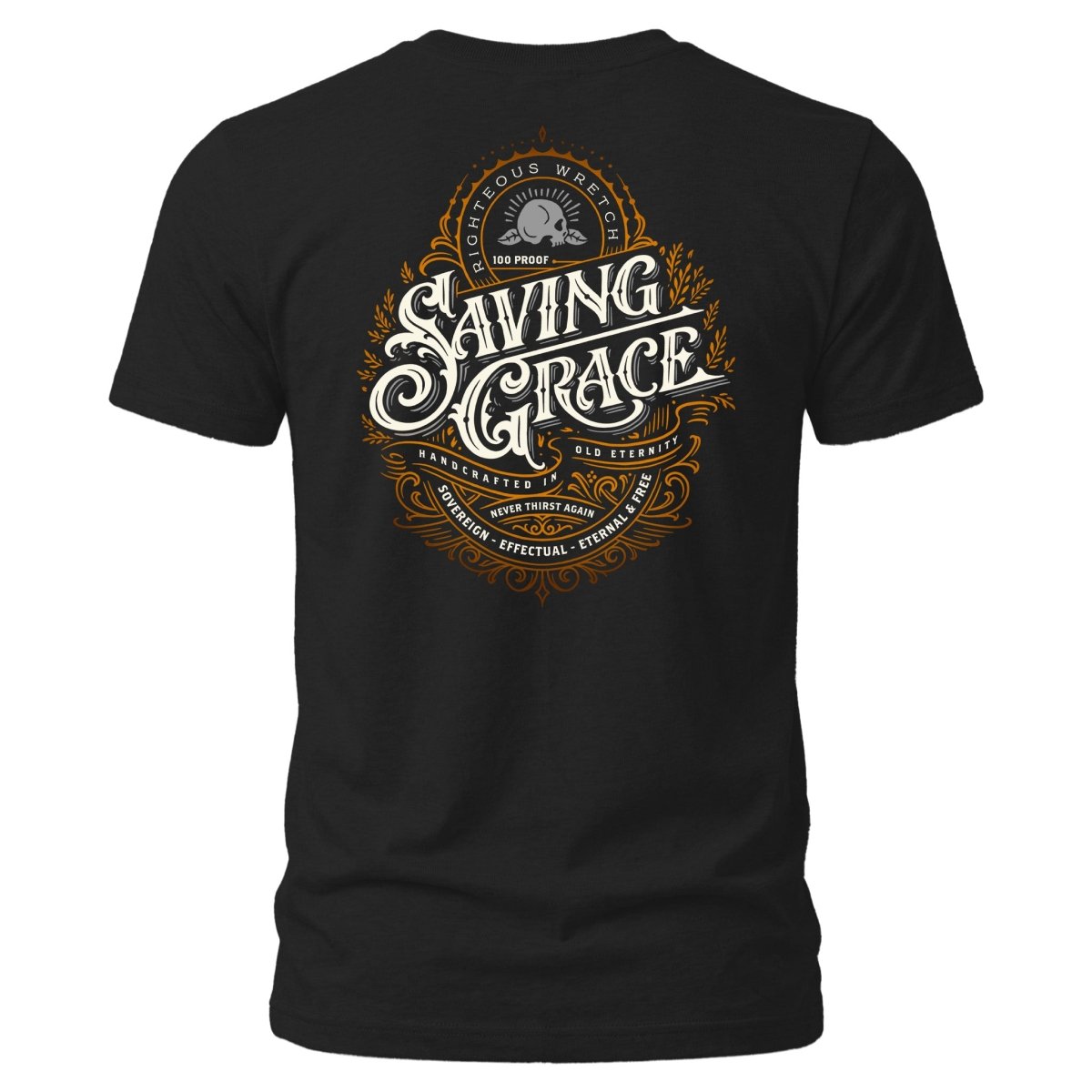 Shirt - Saving Grace - Tee - The Reformed Sage - reformed - reformed_gifts - christian_gifts