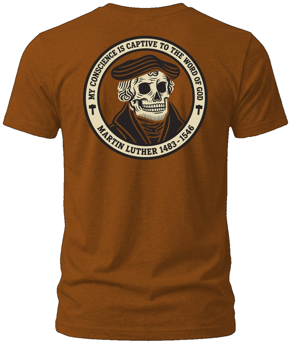 Martin Luther 26 tee spinner cutout