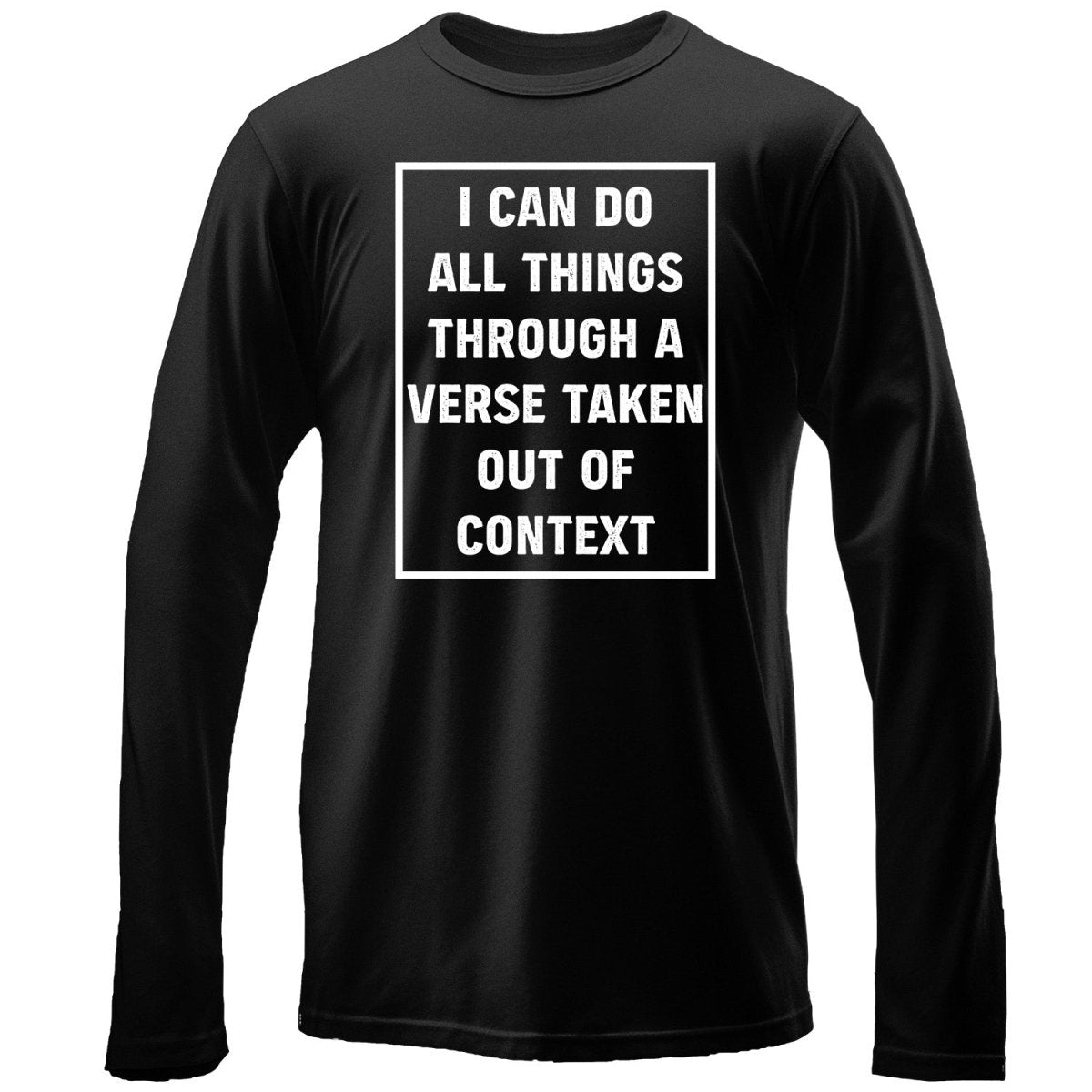 LS - All Things - Long Sleeve Tee - The Reformed Sage - reformed - reformed_gifts - christian_gifts