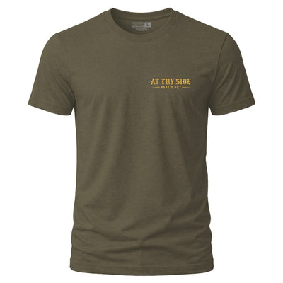 At Thy Side t-shirt, Psalm 91:7 design, additional view 3