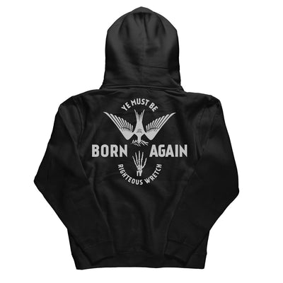 Hoodie - Born Again - Hoodie - The Reformed Sage - reformed - reformed_gifts - christian_gifts