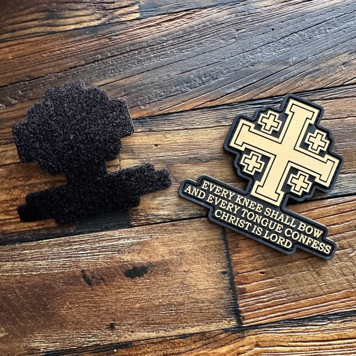PVCPATCH - Confess - PVC Patch - Righteous Wretch - reformed - reformed_gifts - christian_gifts