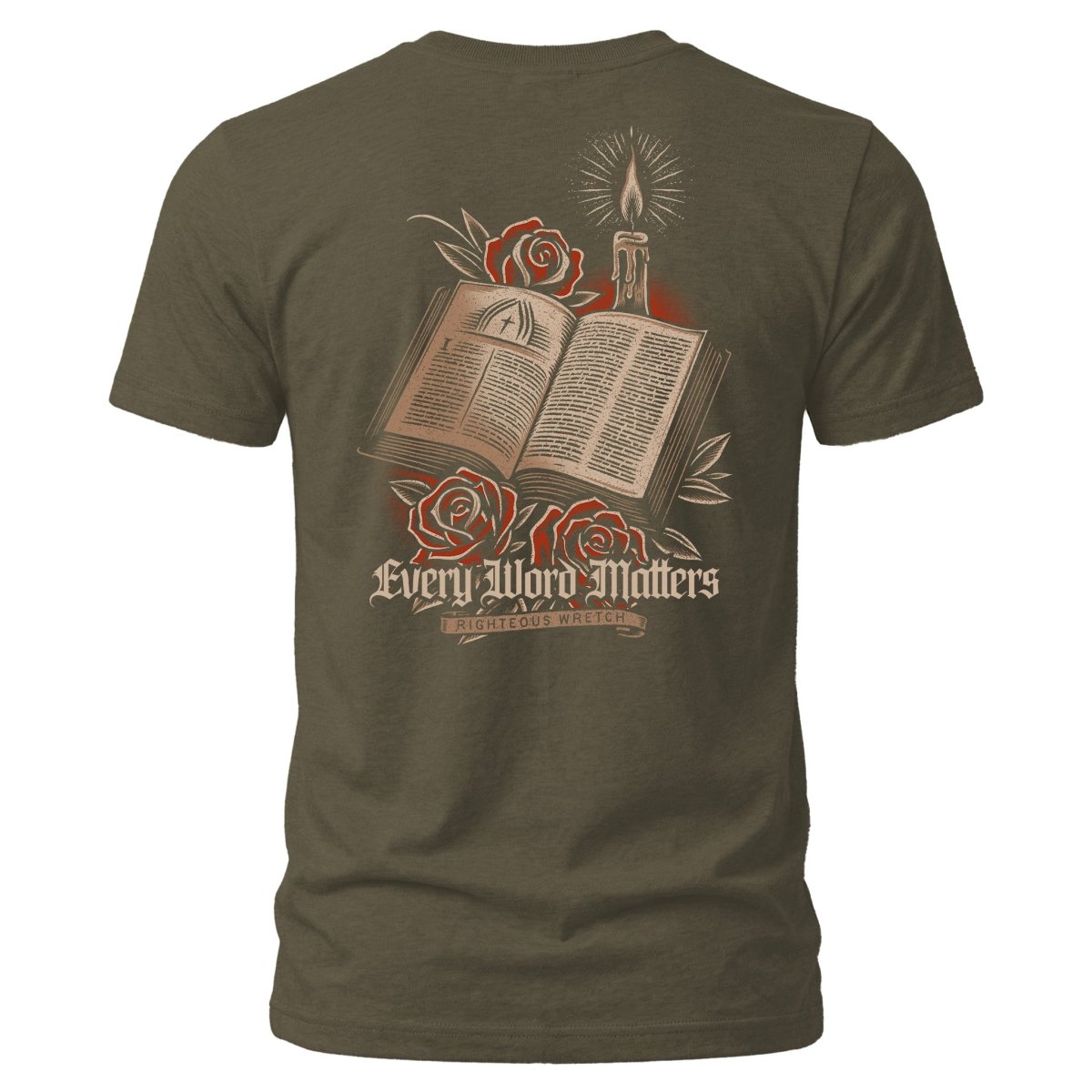 Shirt - Every Word Matters - Tee - The Reformed Sage - reformed - reformed_gifts - christian_gifts