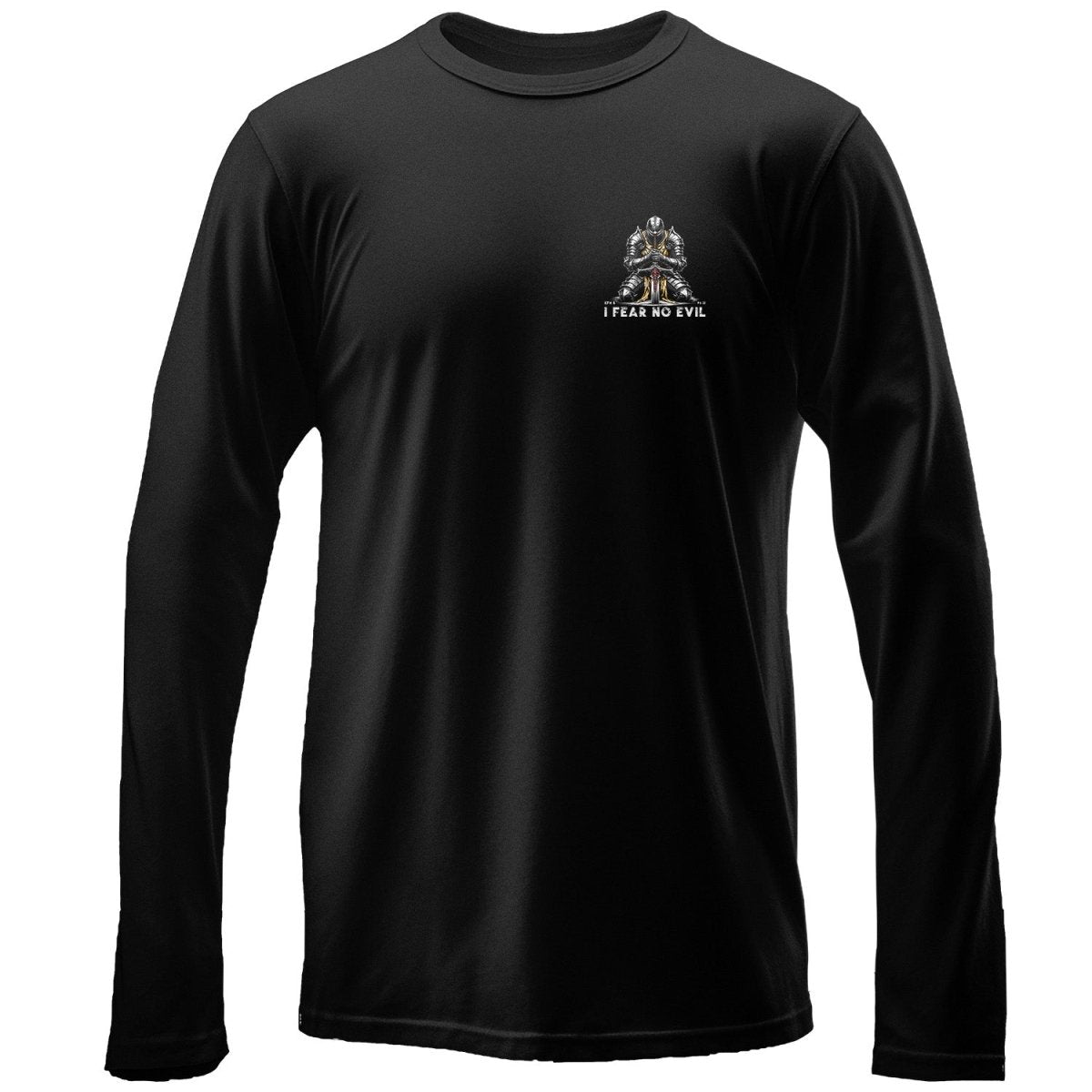 LS - Fear No Evil - Long Sleeve Tee - The Reformed Sage - reformed - reformed_gifts - christian_gifts