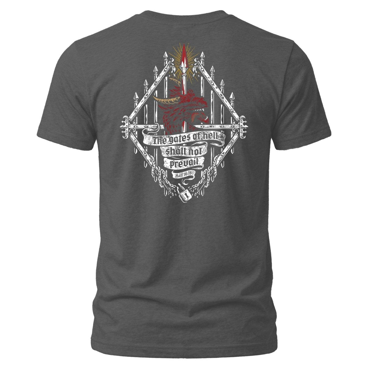 Shirt - Gates of Hell - Tee - The Reformed Sage - reformed - reformed_gifts - christian_gifts
