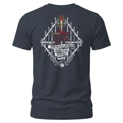 Shirt - Gates of Hell - Tee - The Reformed Sage - reformed - reformed_gifts - christian_gifts