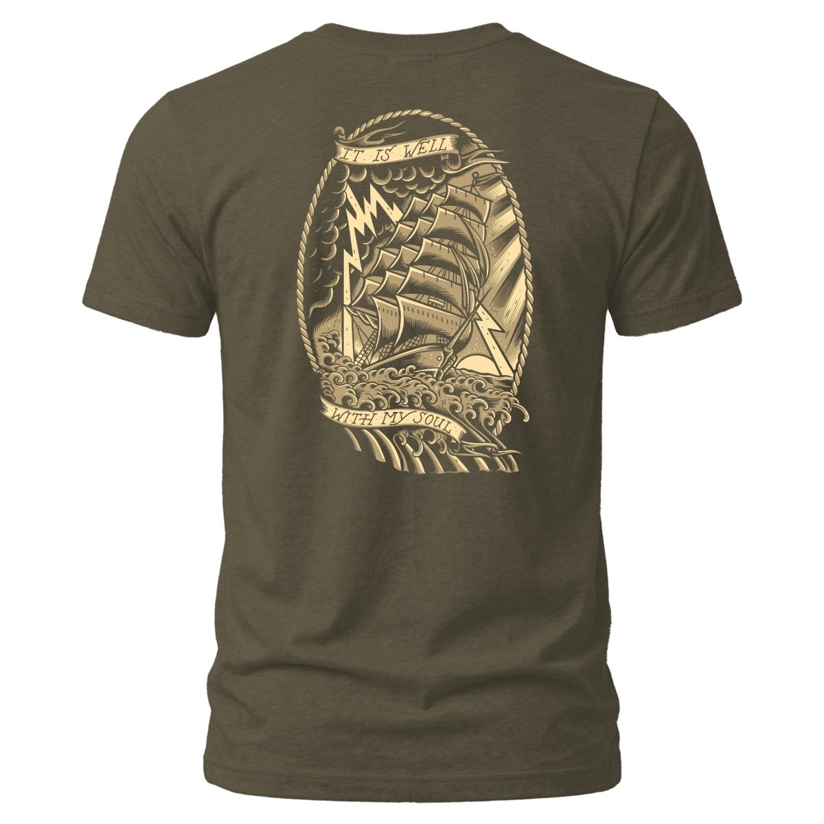 Shirt - It Is Well - Tee - The Reformed Sage - reformed - reformed_gifts - christian_gifts