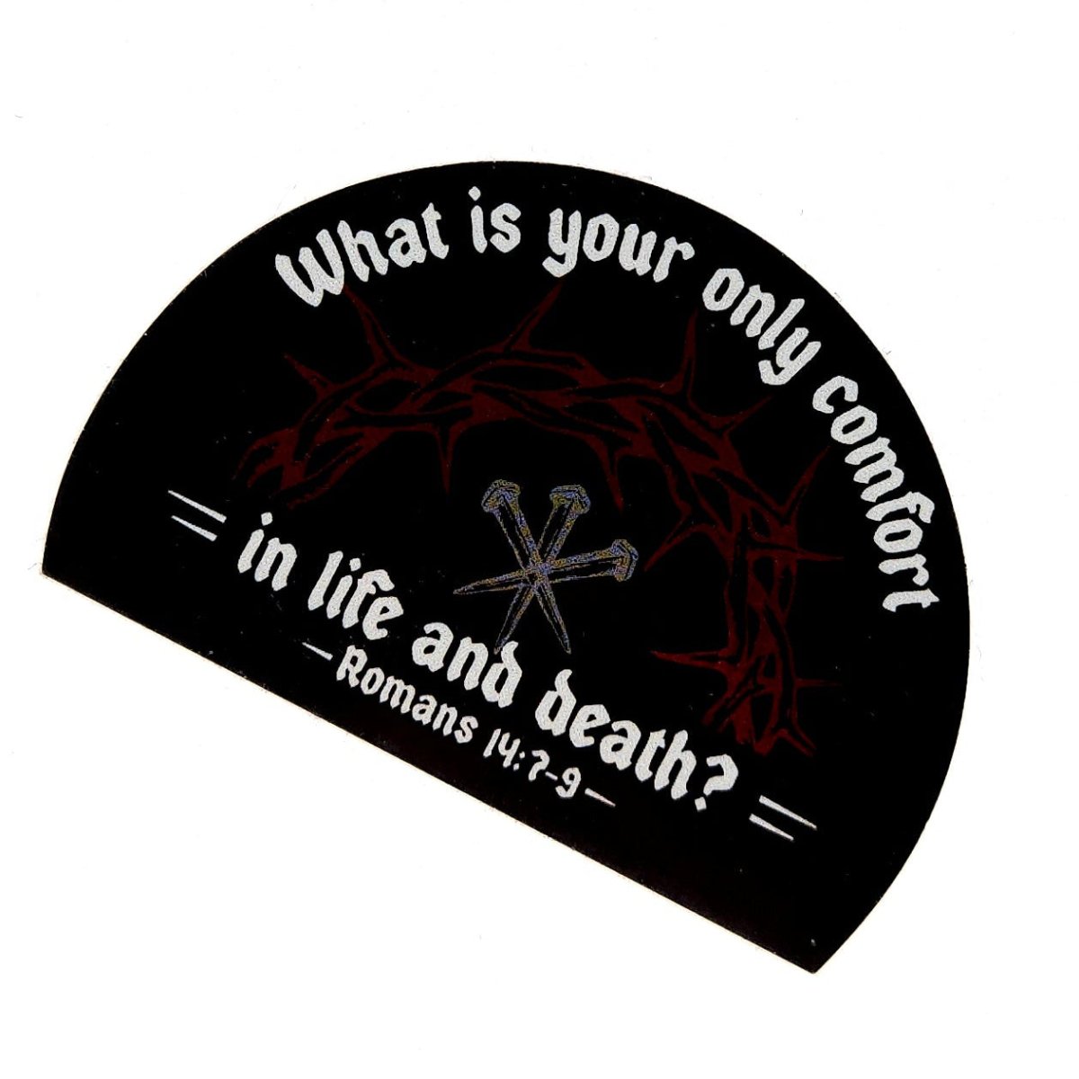 Decal - Life and Death - Decal - The Reformed Sage - reformed - reformed_gifts - christian_gifts