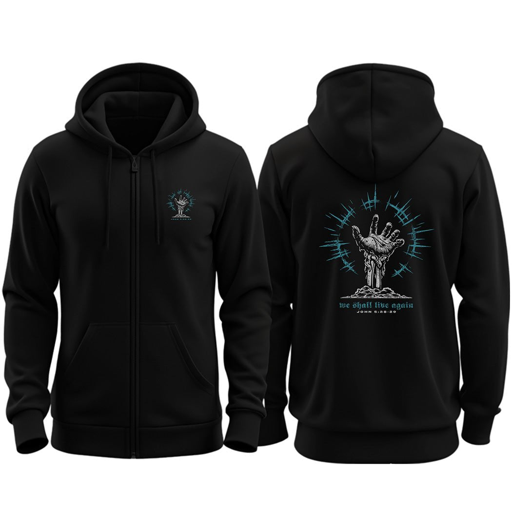 Live Again - Zip Hoodie