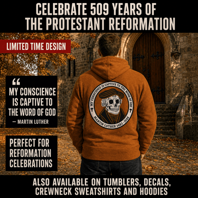 Hoodie - Martin Luther 26 - Hoodie - Righteous Wretch