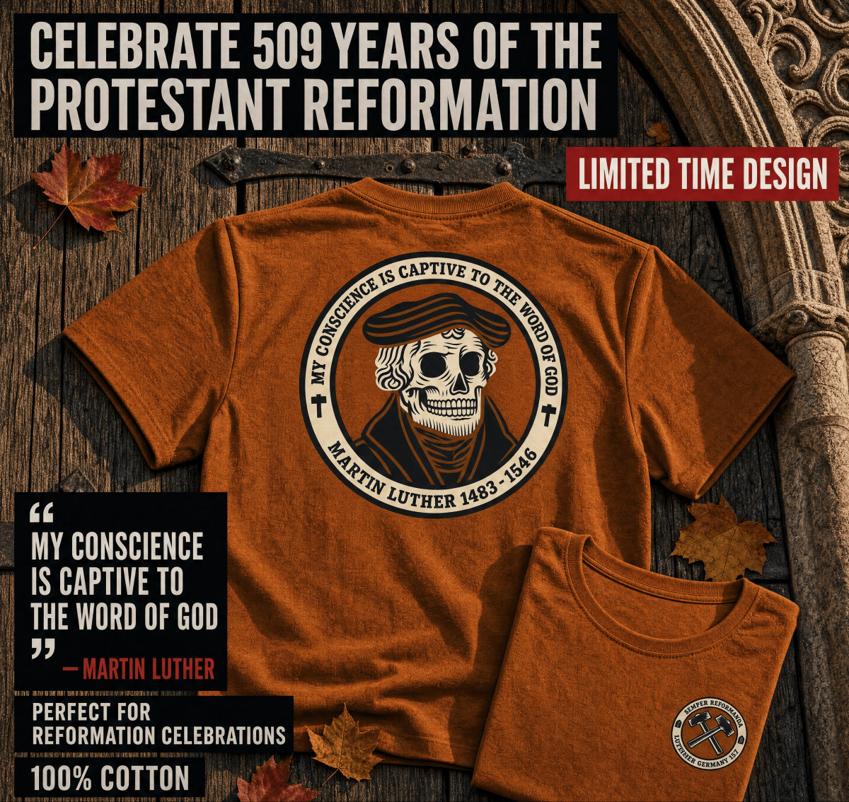 Martin Luther 26 - T-Shirt