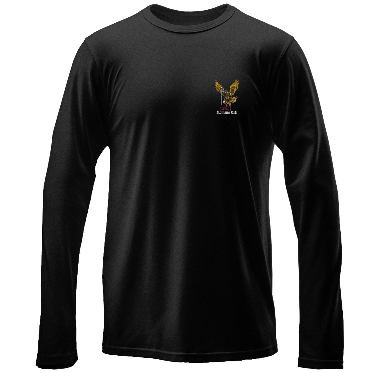 LS - No Peace With Evil - Long Sleeve Tee - The Reformed Sage - reformed - reformed_gifts - christian_gifts