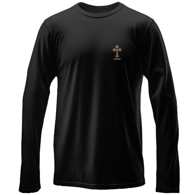 LS - Redeemer - Long Sleeve Tee - The Reformed Sage - reformed - reformed_gifts - christian_gifts