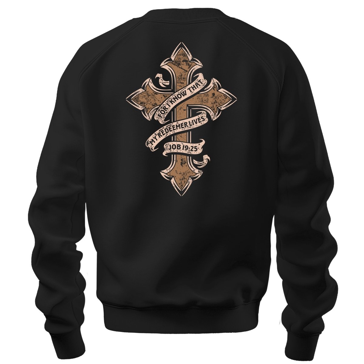 crewneck sweatshirt - Redeemer - Sweatshirt - The Reformed Sage - reformed - reformed_gifts - christian_gifts