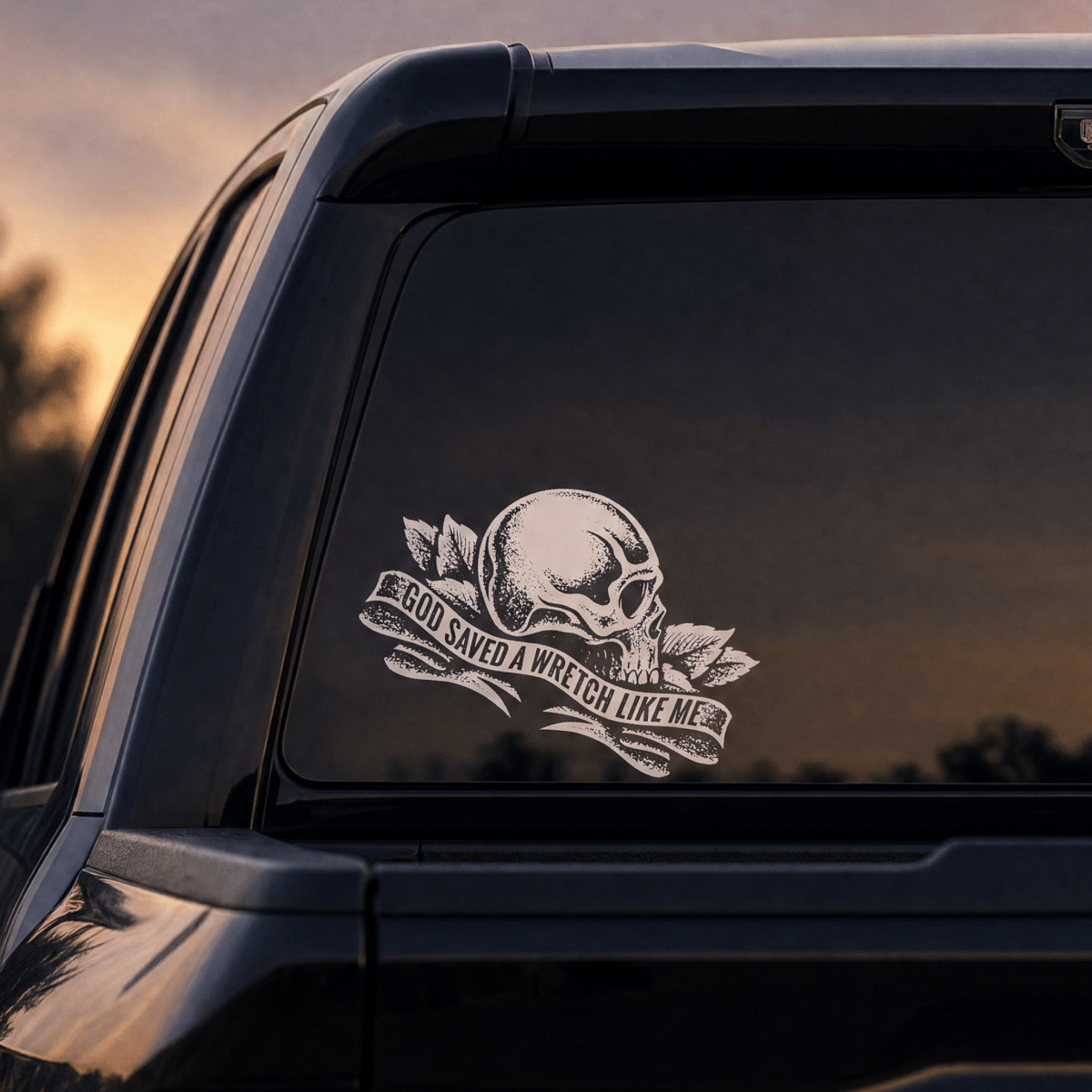 Decal - RW Saved Logo - Car Decal - The Reformed Sage - reformed - reformed_gifts - christian_gifts