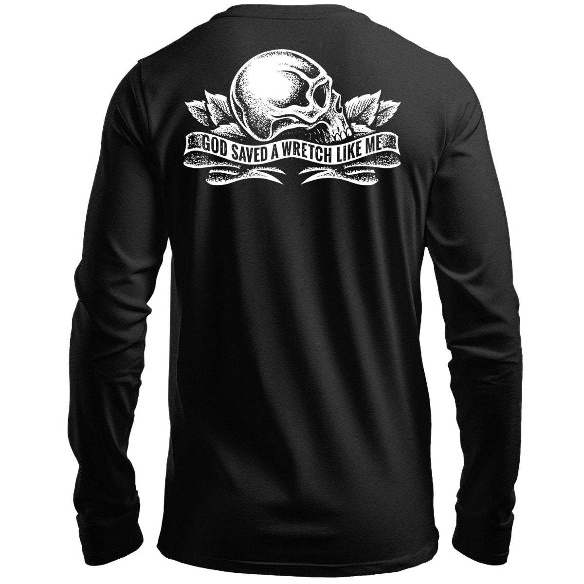 LS - RW Saved Logo - Long Sleeve Tee - The Reformed Sage - reformed - reformed_gifts - christian_gifts