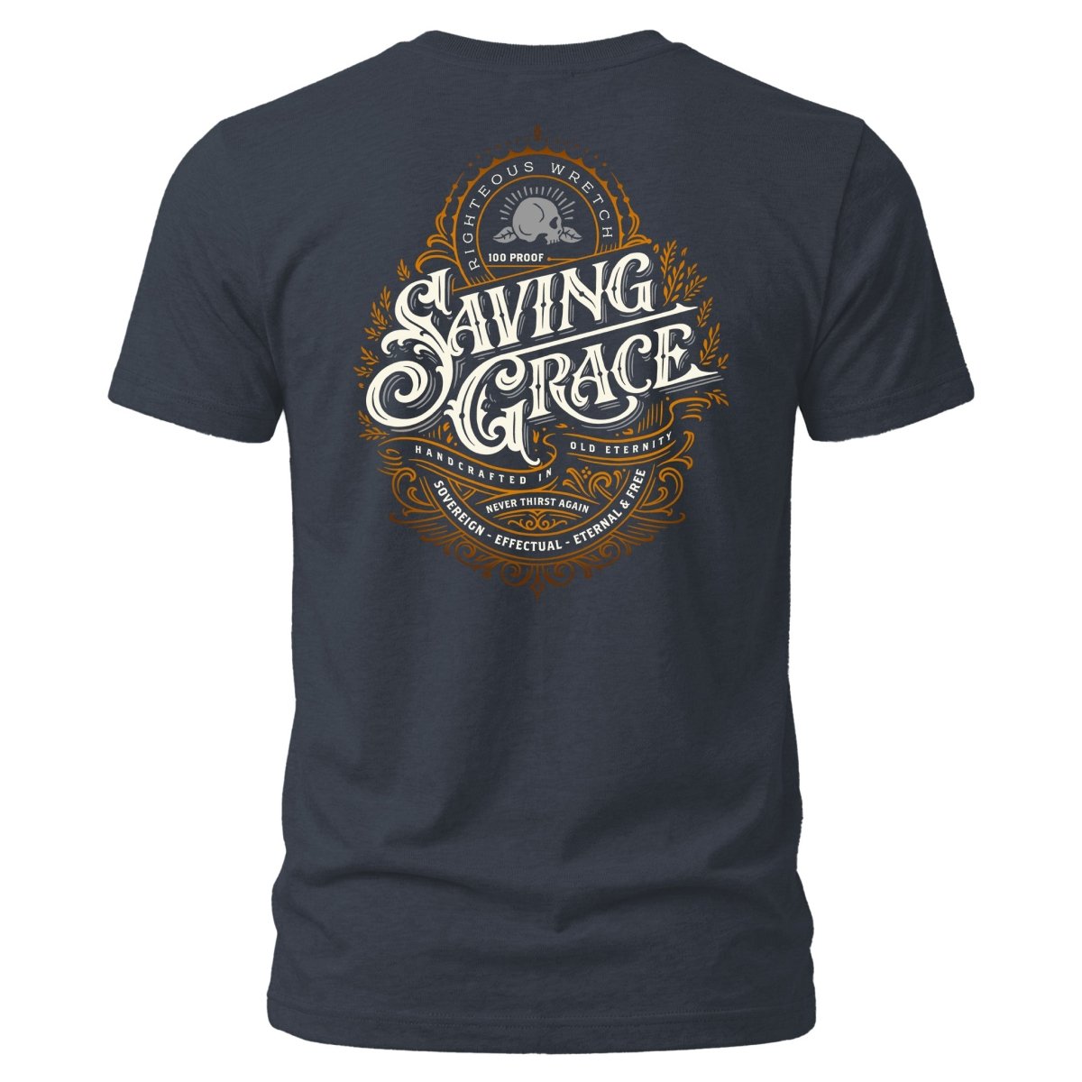 Shirt - Saving Grace - Tee - The Reformed Sage - reformed - reformed_gifts - christian_gifts