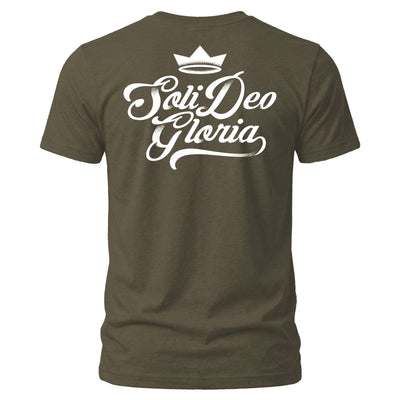 Shirt - SDG Crown - Tee - The Reformed Sage - reformed - reformed_gifts - christian_gifts