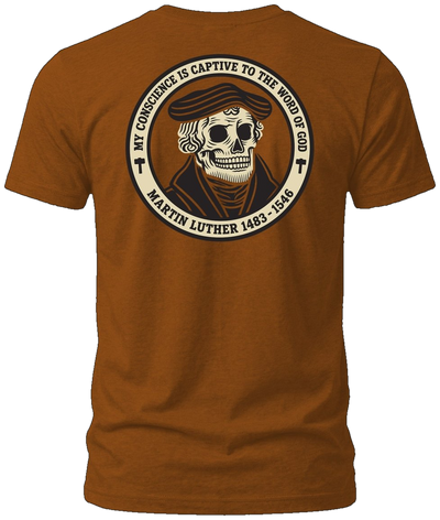 Martin Luther 26 tee spinner cutout