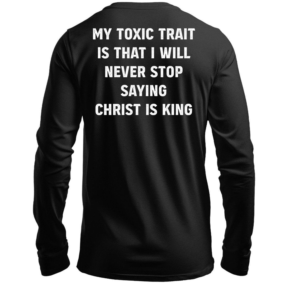 LS - Toxic Trait - Long Sleeve Tee - The Reformed Sage - reformed - reformed_gifts - christian_gifts