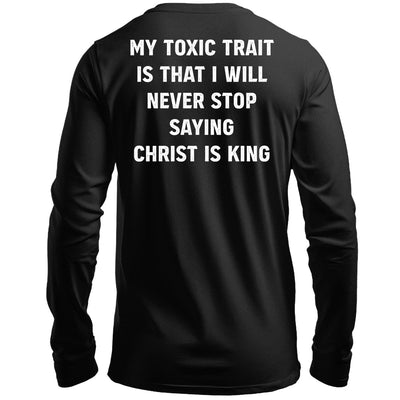 LS - Toxic Trait - Long Sleeve Tee - The Reformed Sage - reformed - reformed_gifts - christian_gifts