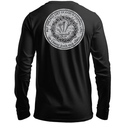 LS - Wages - Long Sleeve Tee - The Reformed Sage - reformed - reformed_gifts - christian_gifts