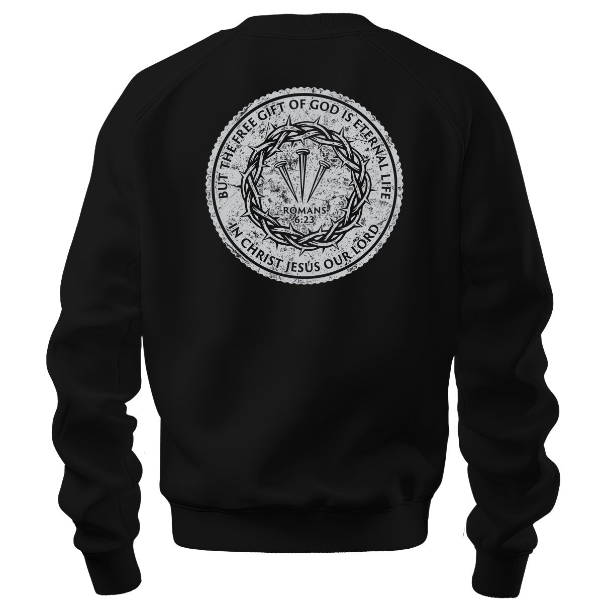 crewneck sweatshirt - Wages - Sweatshirt - The Reformed Sage - reformed - reformed_gifts - christian_gifts