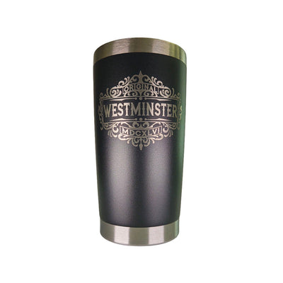 20oz tumbler - Westminster MDCXLVI 20oz - The Reformed Sage - reformed - reformed_gifts - christian_gifts