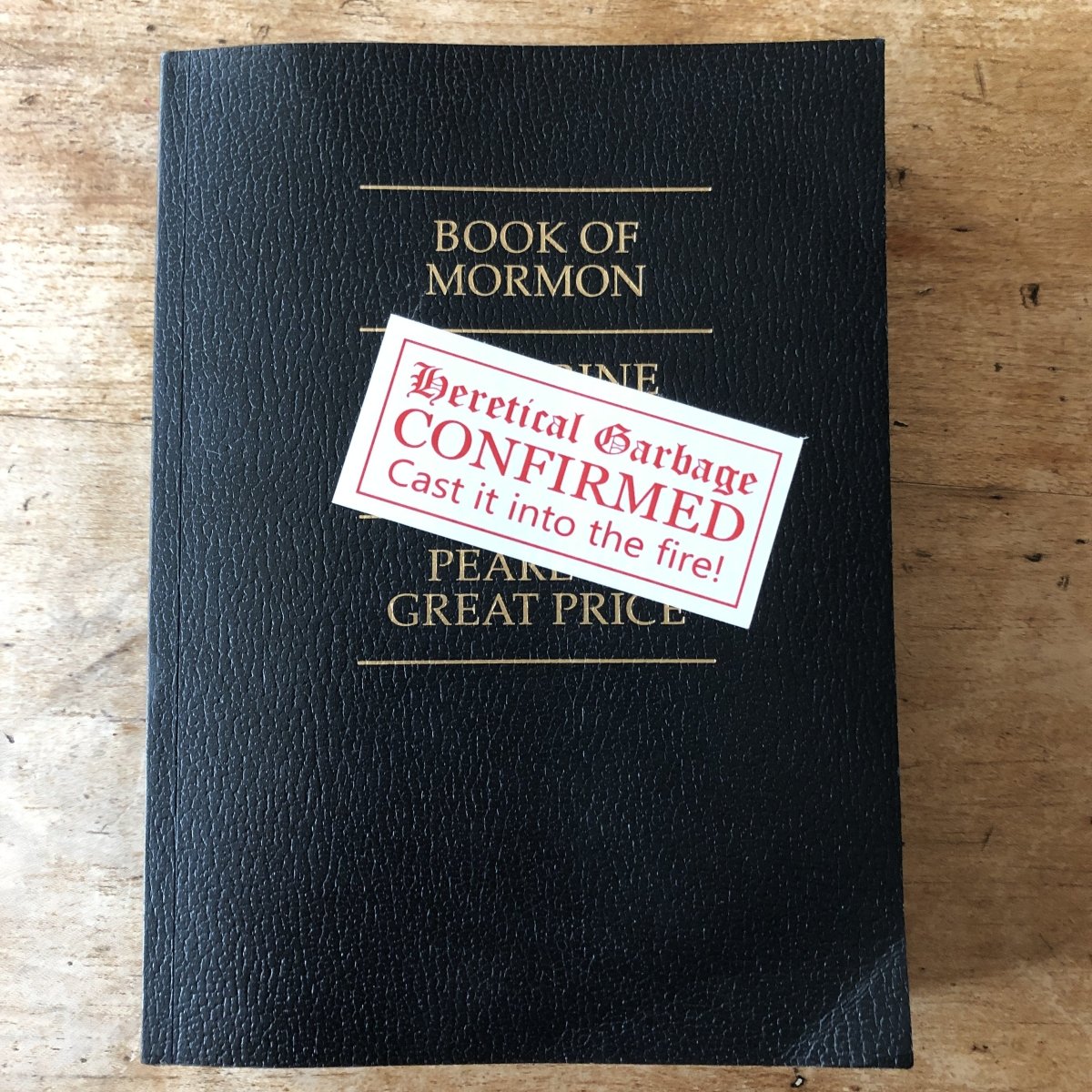 Decal - Heretical Garbage - Decal - The Reformed Sage - #reformed# - #reformed_gifts# - #christian_gifts#